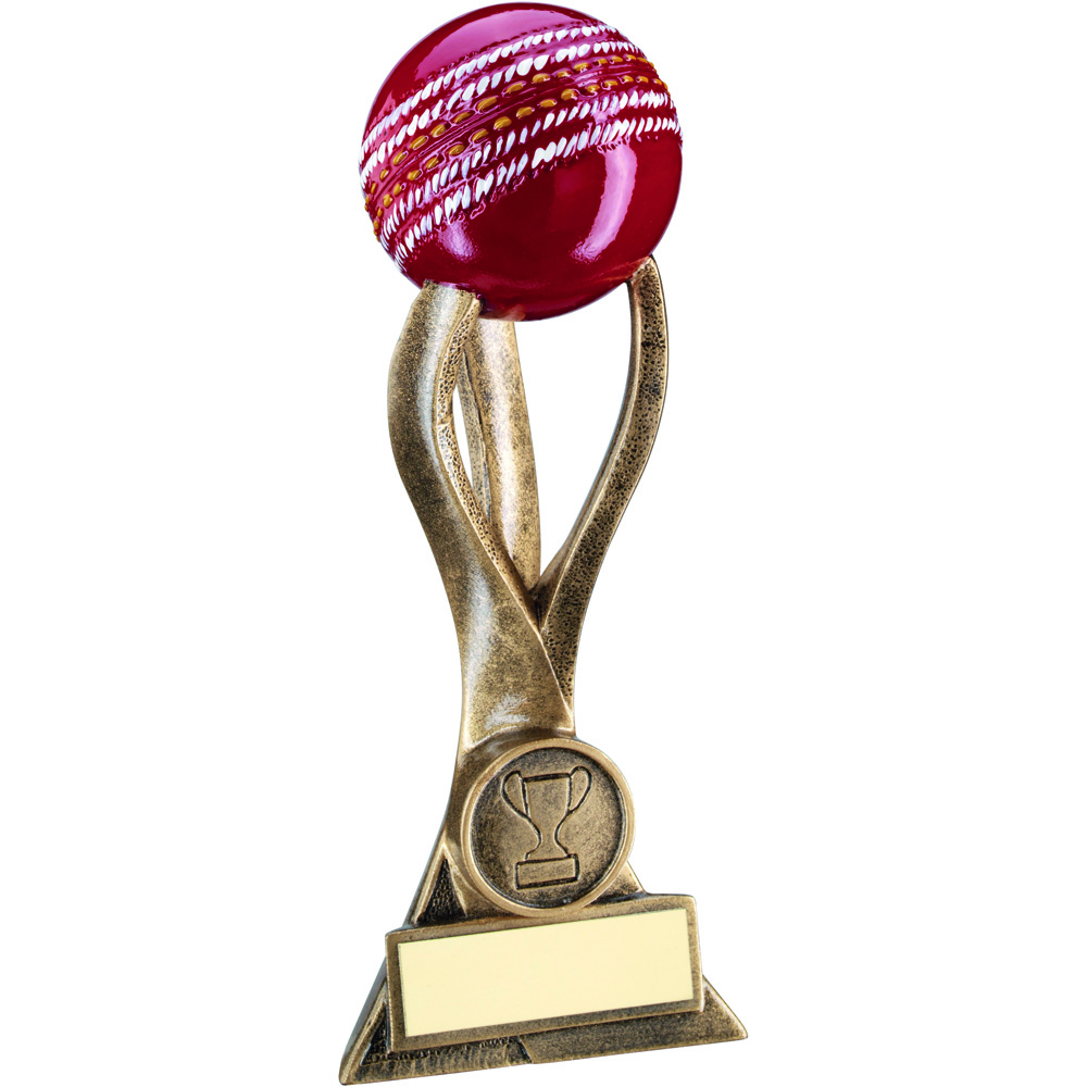 Cricket Ball On 3 Pronged Riser Trophy Aristocrat Trophies